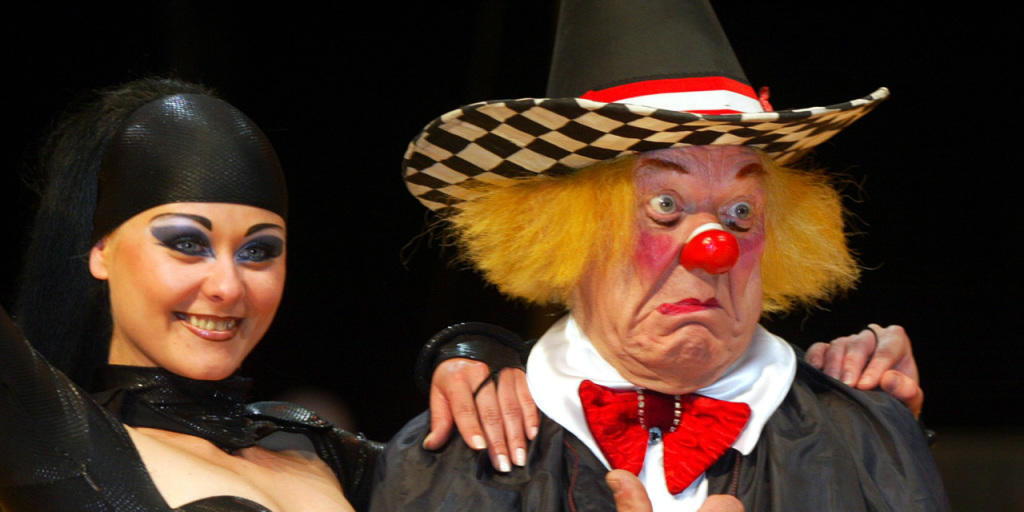 Der legendäre russische Clown Oleg Popow bei Proben in München: Der "Volkskünstler der Sowjetunion" verstarb 86-jährig. (Archivbild) Der legendäre russische Clown Oleg Popow bei Proben in München: Der "Volkskünstler der Sowjetunion" verstarb 86-jährig. (Archivbild)