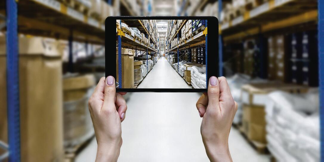 Lager eines Online-Shops