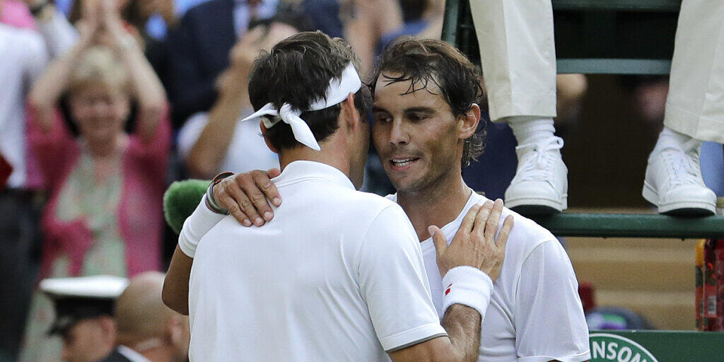 Für einmal war wieder Federer der bessere: Der Schweizer gewann 16 von 40 Partien gegen Nadal
