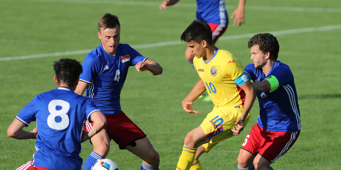 Fussball U21 EM-Qualifikation Liechtenstein Rumaenien
