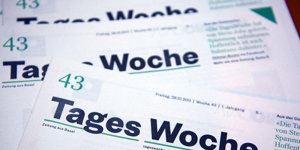 Die druckfrische erste Ausgabe der "TagesWoche" . (Archivbild) Die druckfrische erste Ausgabe der "TagesWoche" . (Archivbild)