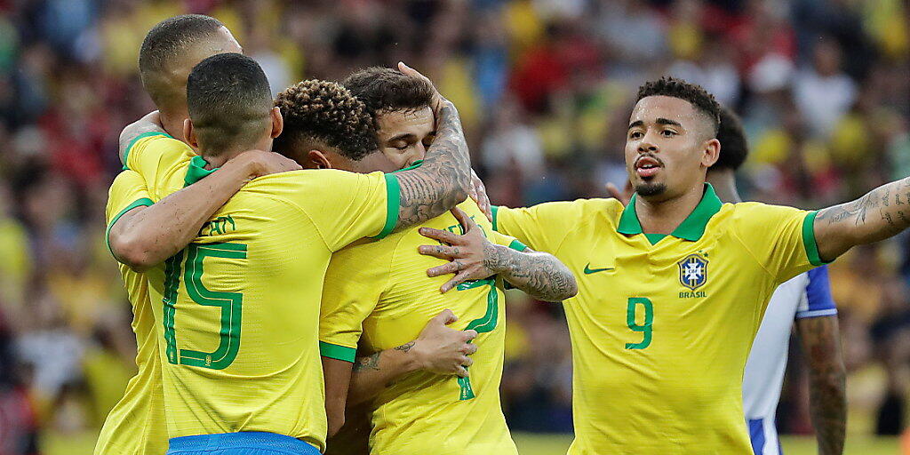 Brasilianischer Torjubel zum Auftakt der Copa America