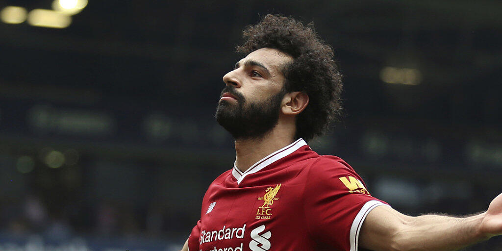 Hat im ersten Jahr mit Liverpool durchschlagenden Erfolg: Mohamed Salah, Englands Spieler des Jahres