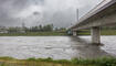 Hochwasser am Rhein