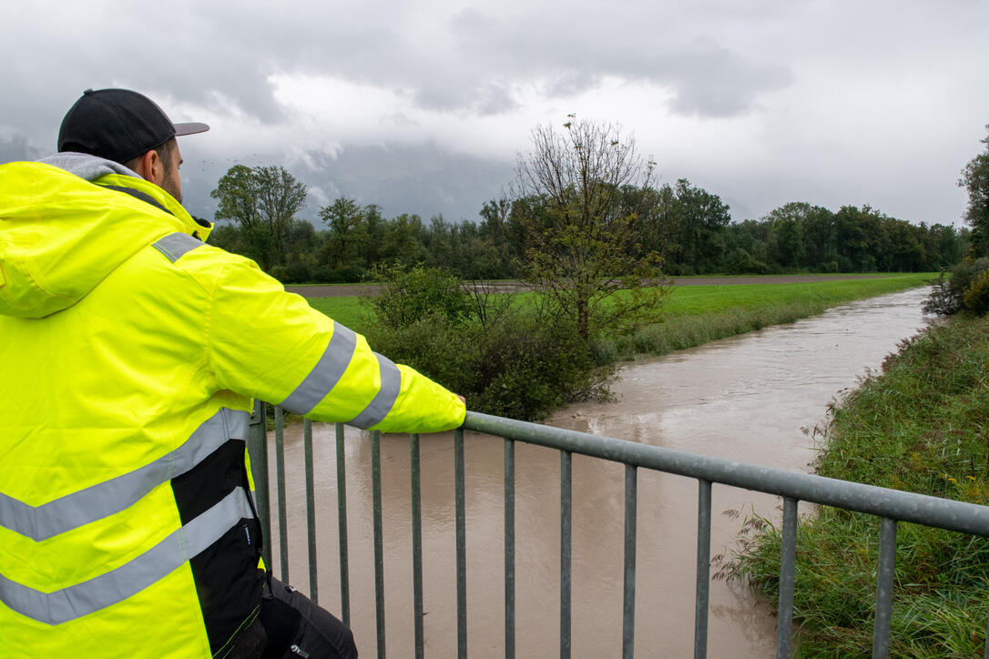 Hochwasser Rhein und Kanal