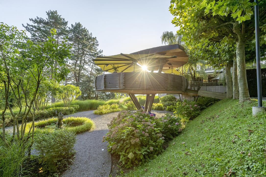 Terrasse Adlernest beim Restaurant Sonnenhof