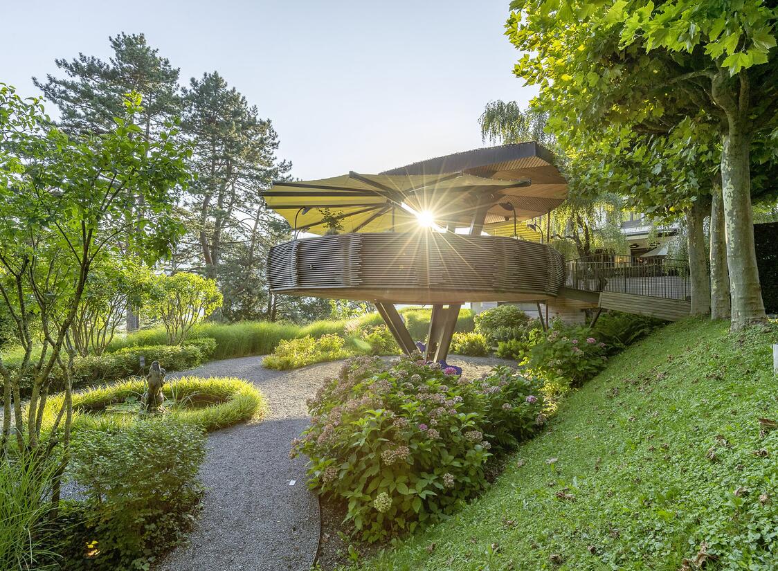 Terrasse Adlernest beim Restaurant Sonnenhof