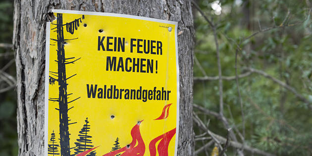 In Waldesnähe bleiben Feuer weiterhin verboten.