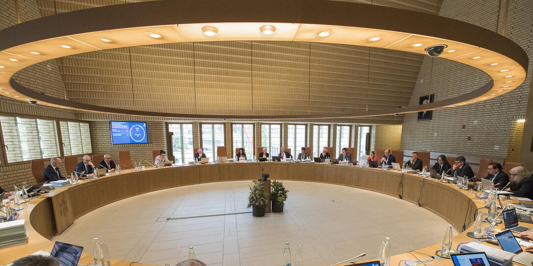 Liechtensteiner Landtag in Vaduz
