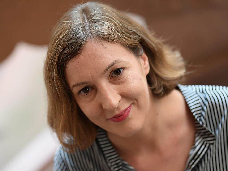 Die Autorin Inger-Maria Mahlke ist mit dem Deutschen Buchpreis 2018 ausgezeichnet worden.