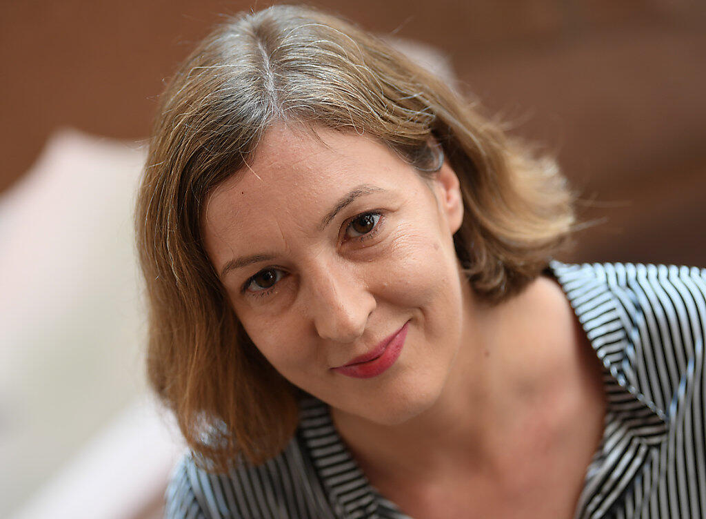 Die Autorin Inger-Maria Mahlke ist mit dem Deutschen Buchpreis 2018 ausgezeichnet worden.