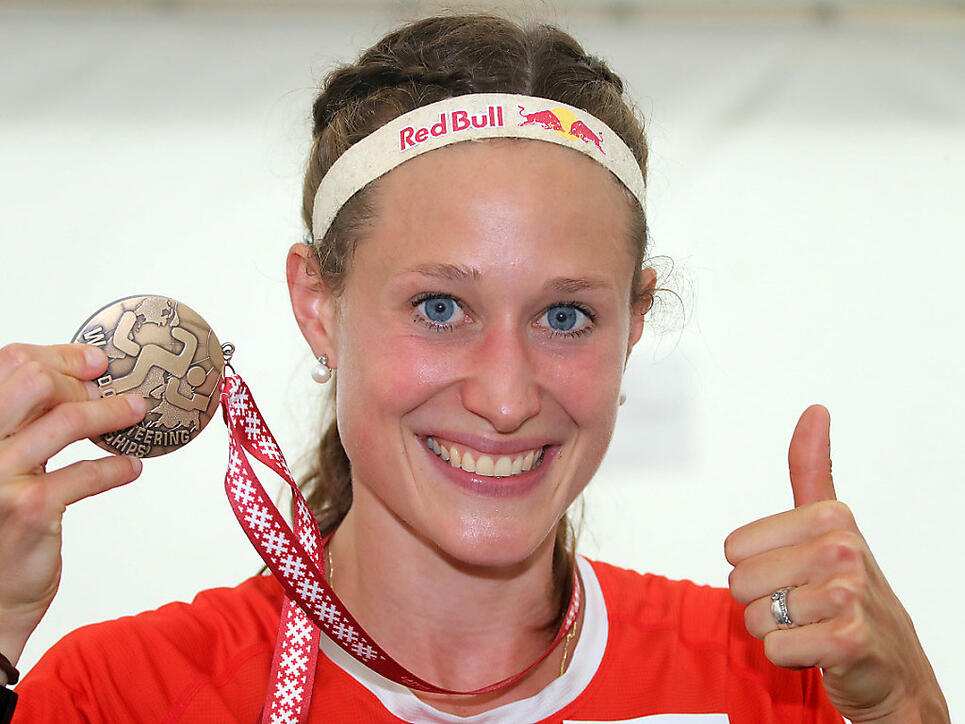 Judith Wyder zeigte sich 2018 mit je drei WM- und EM-Medaillen sehr erfolgreich