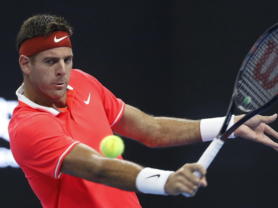 Spielt eine starke Saison: US-Open-Finalist Juan Martin Del Potro in Peking