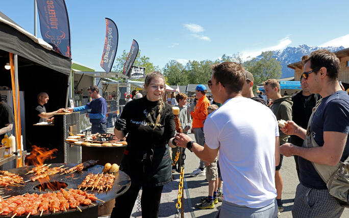 Werdenberger Street-Food-Festival in Grabs,