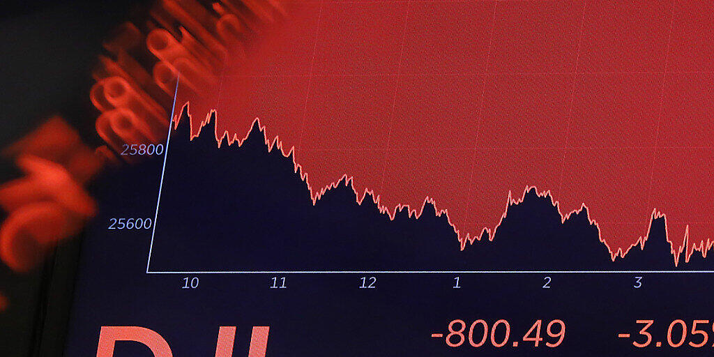 Die Angst vor einer Rezession bescherte an Börsen weltweit Verluste. (Symbolbild)