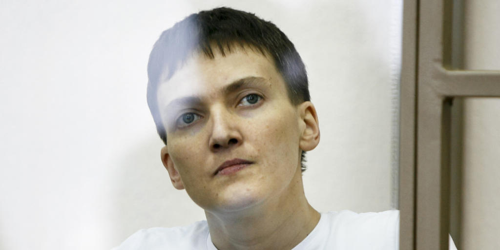 Ein russisches Gericht hält die ukrainische Kampfpilotin Nadeschda Sawtschenko für schuldig. Der Prozess wegen Mordes wird international scharf kritisiert. (Archiv)