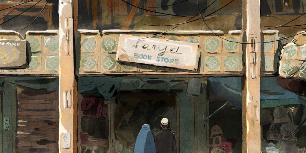 Der Animationsfilm "Hirondelles de Kaboul" erzählt eine Liebesgeschichte in den Kriegswirren von Kabul. Der Film wird am "Fantoche"-Festival erstmals in der Schweiz gezeigt.