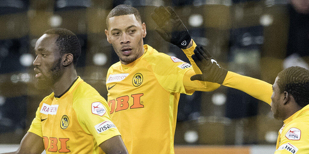 Nicolas Moumi Ngamaleu, Guillaume Hoarau, Roger Assalé (von links): Trümpfe in der Offensive der Young Boys