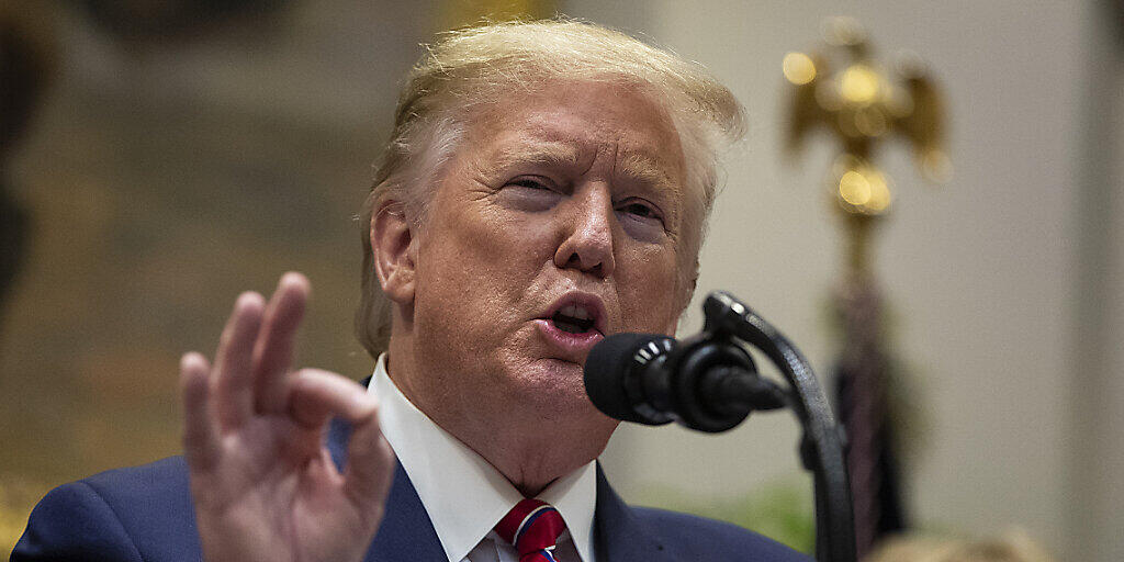 US-Präsident Donald Trump ist nach Darstellung des Weissen Hauses gesundheitlich gut für das Wahlkampfjahr 2020 gerüstet. (Archivbild)