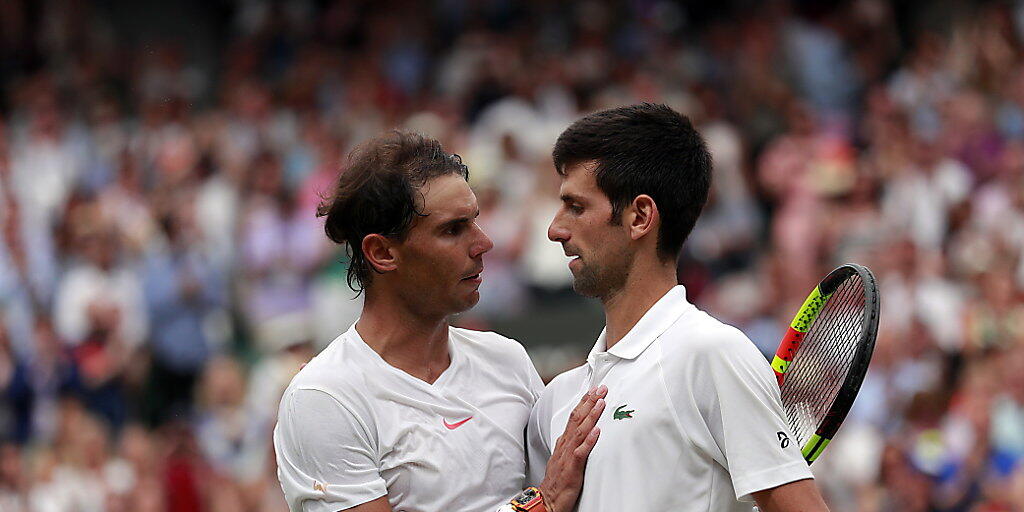 Rafael Nadal und Novak Djokovic behalten - irgendwie - ihre Weisse Weste