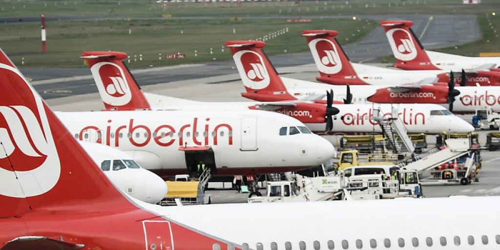 Gut zwei Jahre nach der Pleite von Air Berlin hat die einst zweitgrösste deutsche Fluggesellschaft den umstrittenen Staatskredit in Höhe von 150 Millionen Euro doch noch zurückgezahlt. (Archiv)