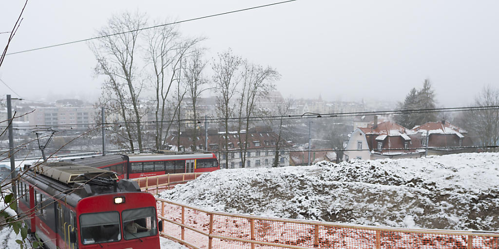 Die Durchmesserlinie ist das grösste Bauprojekt in der Geschichte der Appenzeller Bahnen. Die Teilstrecke auf dem Ruckhaldenhang in St. Gallen wird durch einen Tunnel ersetzt.