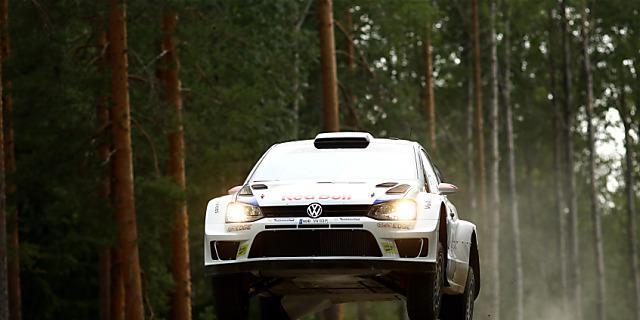 Jari-Matti Latvala im VW Polo WRC unterwegs zum Gesamtsieg