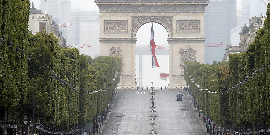 Französische Wirtschaft schrumpft massiv - Minus 13,8 Prozent. (Archiv)