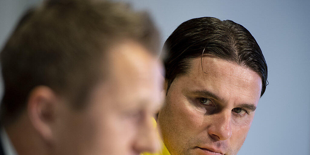 Die Macher des gelbschwarzen Fussball-Hochs: Sportchef Christoph Spycher und Cheftrainer Gerardo Seoane