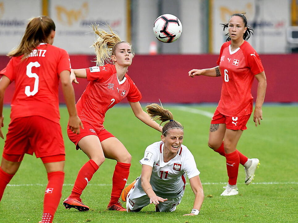Mit einem 0:0 gegen Polen verpassten die Schweizerinnen die direkte Qualifikation für die WM 2019 in Frankreich