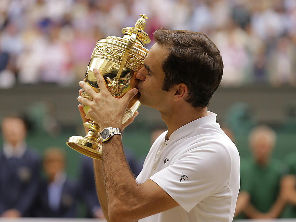 Das Ziel der Rasensaison: Roger Federer will sich in Form bringen, um in Wimbledon seinen Titel zu verteidigen