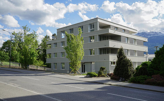 Architektur in Liechtenstein: Praktisch geschnittene Einheiten an bester Lage