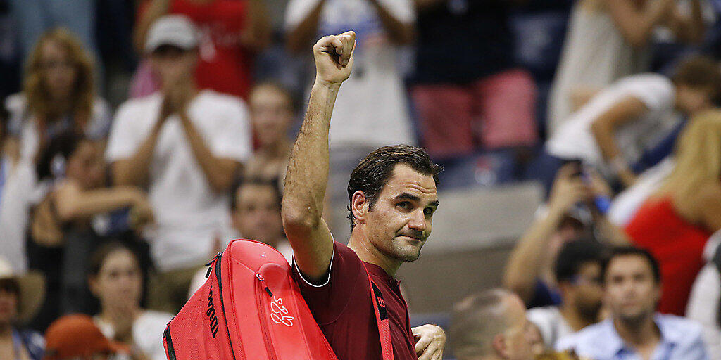 Roger Federer muss sich überraschend früh vom New Yorker Publikum verabschieden