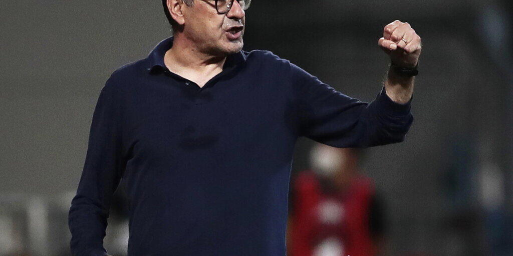 Auch für Maurizio Sarri selber war Juventus' frühes Ausscheiden eine Enttäuschung Auch für Maurizio Sarri selber war Juventus' frühes Ausscheiden eine Enttäuschung
