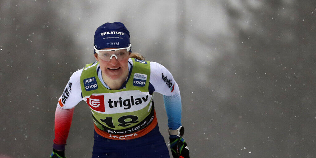 Sprintete als Schweizer Schlussläuferin auf den 3. Platz: Nadine Fähndrich