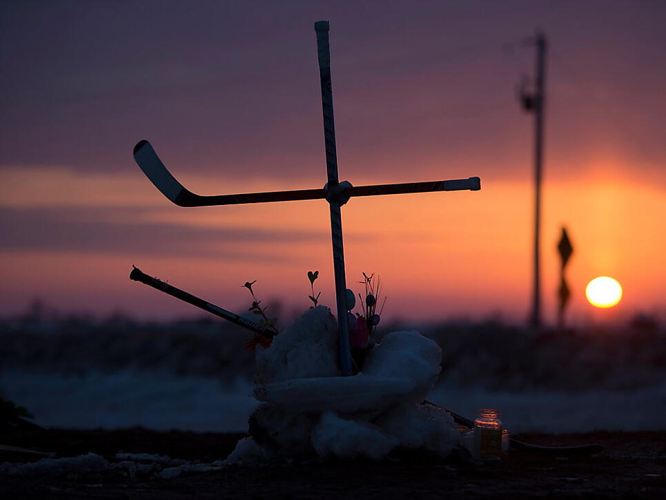 Ganz Kanada trauert um die Todesopfer des Eishockey-Teams, die bei einem schweren Busunglück ums Leben gekommen waren.