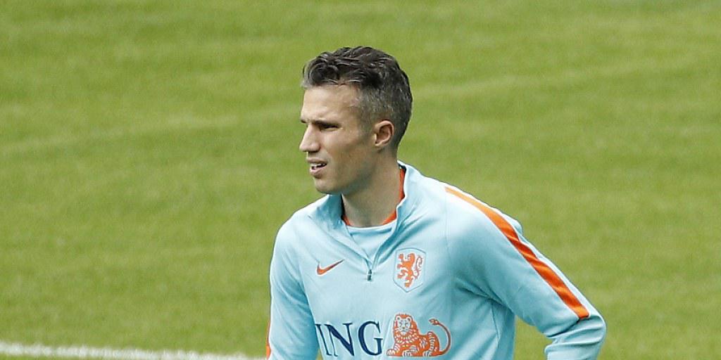 Comeback und bereits wieder verletzt: Niederlandes Rekordtorschütze Robin van Persie fällt mit einer Knieverletzung aus