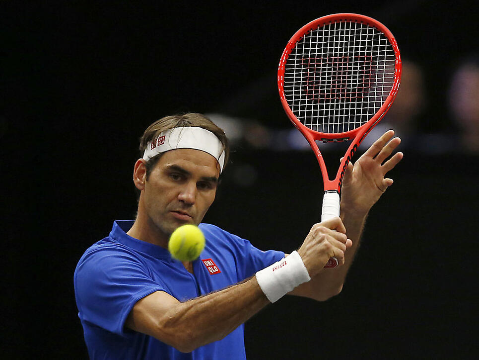 Roger Federer, hier am Laver Cup in Chicago, kehrt in Schanghai nach einem Monat Pause auf die ATP-Tour zurück
