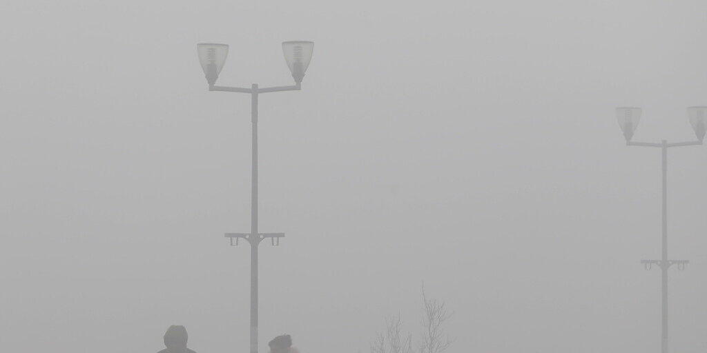 Zehn Tage lang herrschte in Belgrad Dauernebel wegen der Luftverschmutzung. (Archivbild)