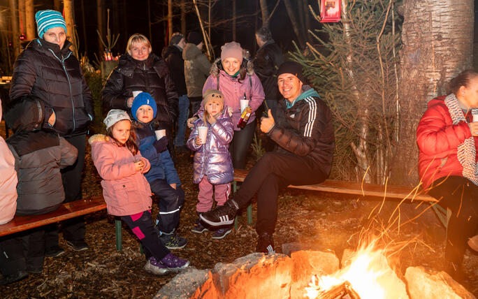 Nikolaus im Walde, Schellenberg (07.12.2024)