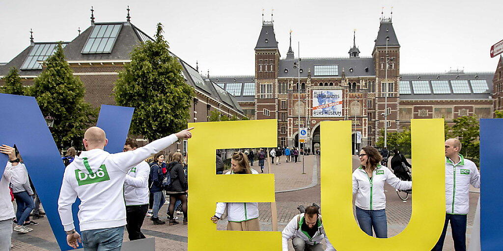 In den Niederlanden hat am Donnerstag die Europawahl begonnen.