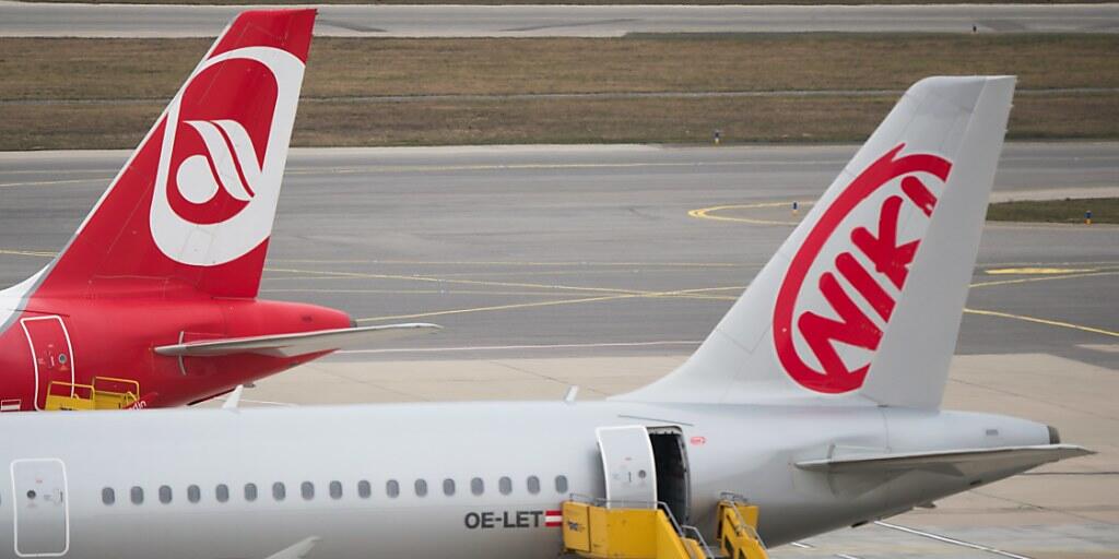 Die Flugzeuge der österreichischen Airline Niki stehen seit Mittwoch am Boden. (Archivbild)