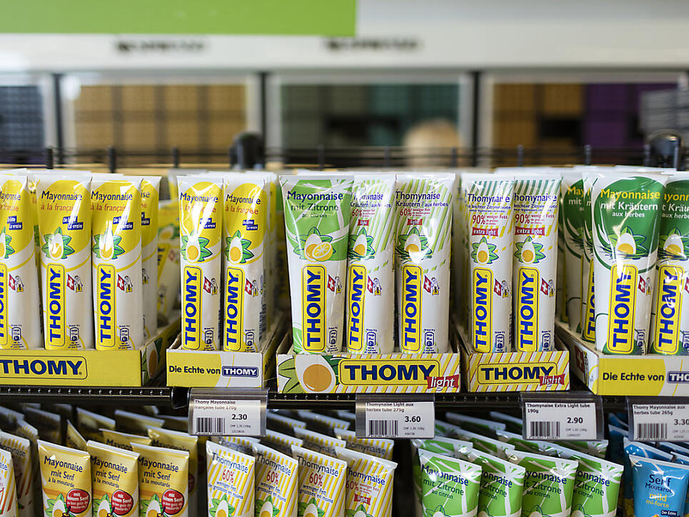 In den kommenden Wochen will Nestlé zwei Dutzend neue Thomy-Produkte auf den Markt bringen. (Archiv)