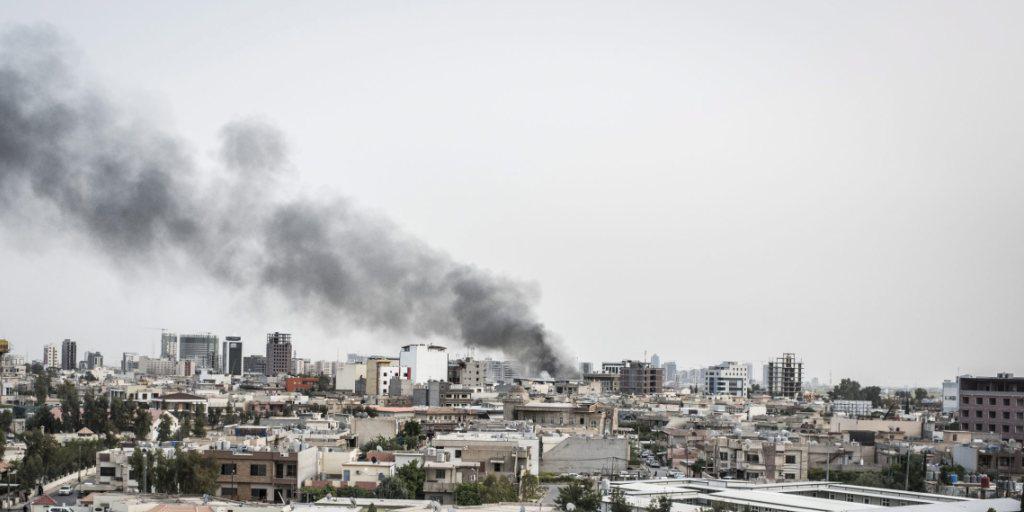 Blick über Erbil, der kurdischen Metropole im Nordirak. Die irakischen Kurden sollen im September über ihre Unabhängigkeit abstimmen. (Archiv) Blick über Erbil, der kurdischen Metropole im Nordirak. Die irakischen Kurden sollen im September über ihre Unabhängigkeit abstimmen. (Archiv)