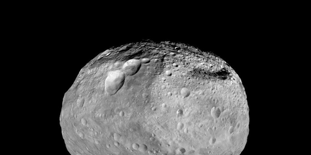 Der Asteroid "2000 QW7" fliegt in der Nacht auf Sonntag an der Erde vorbei. Mit 370 Metern Durchmesser ist er aber ein Leichtgewicht. Vesta (Bild) als zweitgrösster Asteroid im Asteroidengürtel misst 516 km im Durchmesser (Symbolbild)