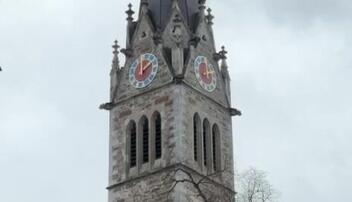 Glockengel&auml;ut in Vaduz in Gedenken an die Opfer von Crans-Montana