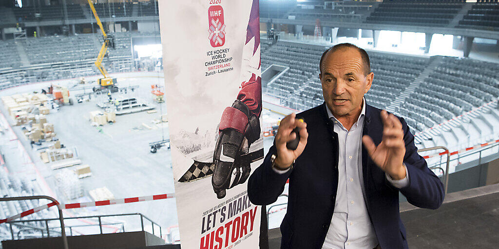 Die Eishockey-WM in der Schweiz mit Geschäftsführer Gian Gilli ist definitiv abgesagt