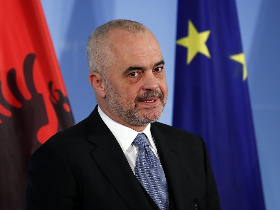 "Warum nicht einen gemeinsamen Präsidenten?": Albaniens Premierminister Edi Rama schlägt ein gemeinsames Staatsoberhaupt für Albanien und das Kosovo vor. (Archivbild)