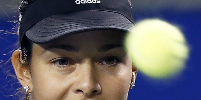 Ana Ivanovic machte auch mit Romina Oprandi kurzen Prozess. Ana Ivanovic machte auch mit Romina Oprandi kurzen Prozess.
