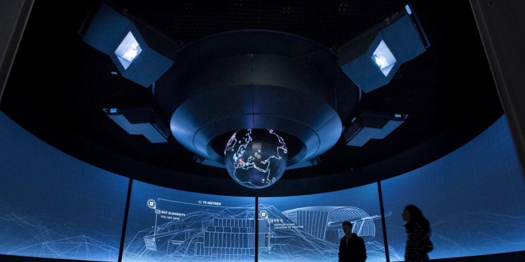 Magisch-futuristisch: Die Installation "007 Elements" in einem eigens in den Gaislachkogl ob Sölden hineingebauten Gebäude feiert am 12. Juli Eröffnung. (Pressebild)
